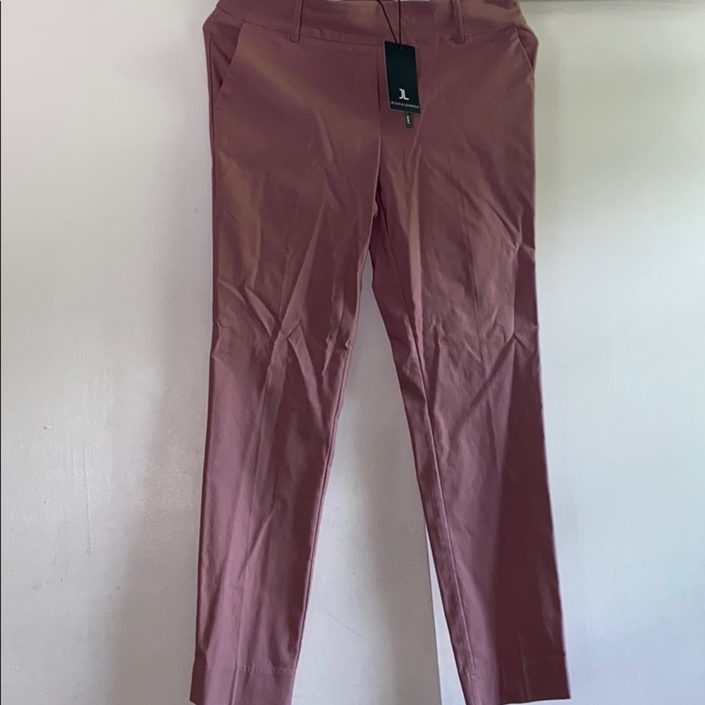 Low pink pants